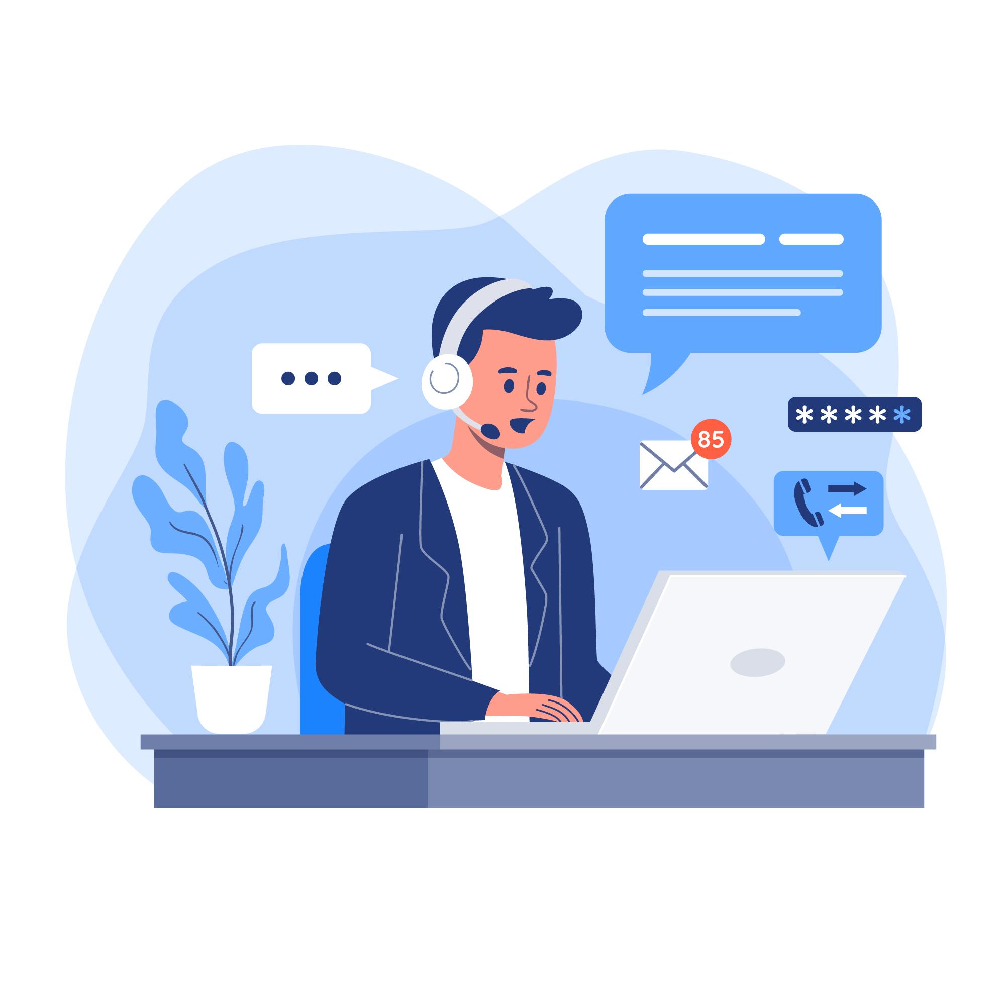 customer support agent